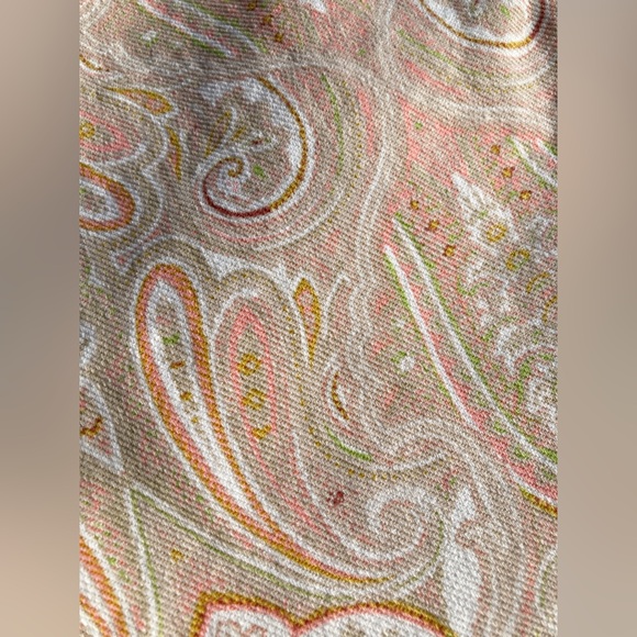 Wrangler High Rise Fierce Flare Paisley Colorful Print Cotton Jeans Size 8 29/32 - Picture 5 of 16